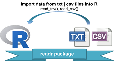 Reading Data From txt|csv Files: readr package