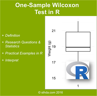 One Sample Wilcoxon test
